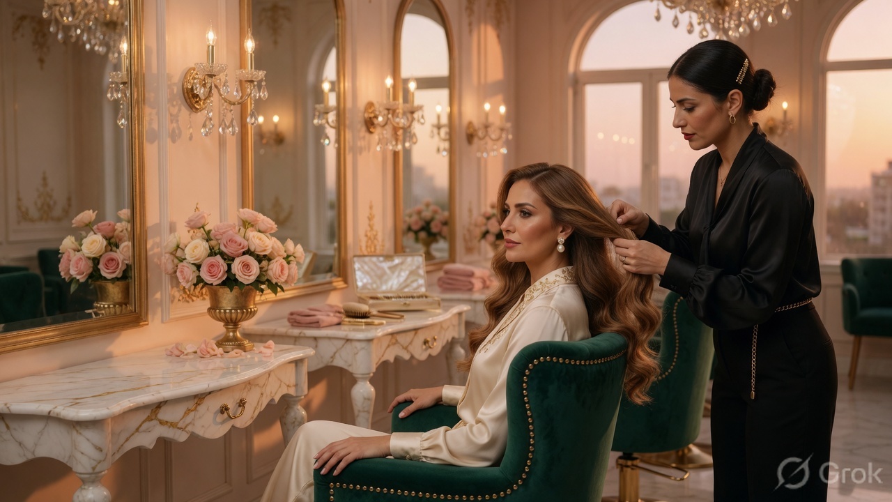 A consultation on the Ammana styling floor